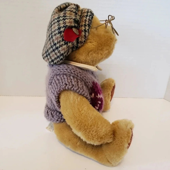 Vintage Brass Button Sherwood 1996 Plush Teddy Bear. - Picture 6 of 9